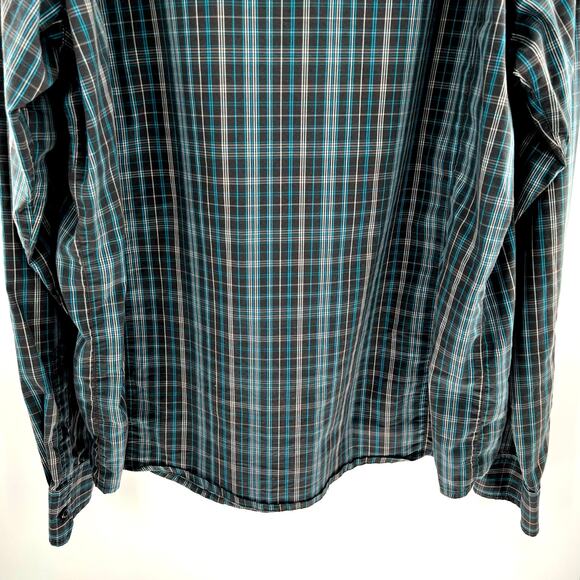 Arctyrex men’s performance plaid button front shirt - Picture 7 of 12